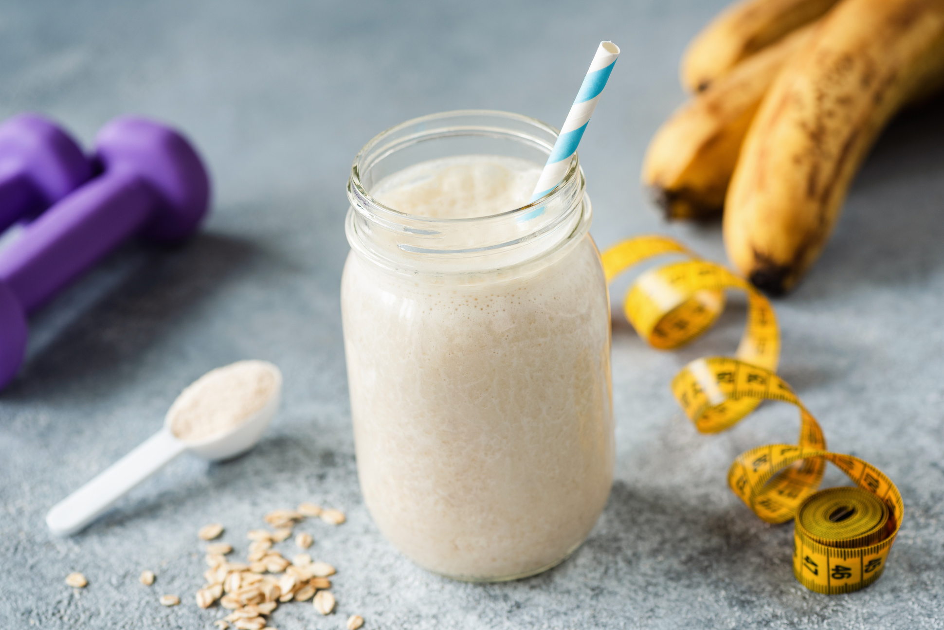 Banana protein shake